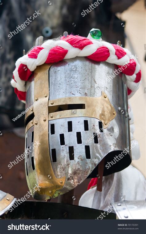 Medieval Crusader Knight Helmet Stock Photo 70170391 | Shutterstock