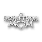 Sterling Silver Basketball charms for your favorite player