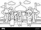 Muslim Coloring Pages For Kids sketch template