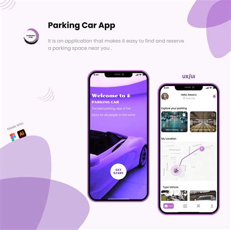 Parking Car App on Behance