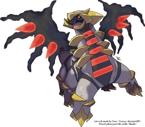 Giratina Altered Forme v.4 by Xous54 on DeviantArt