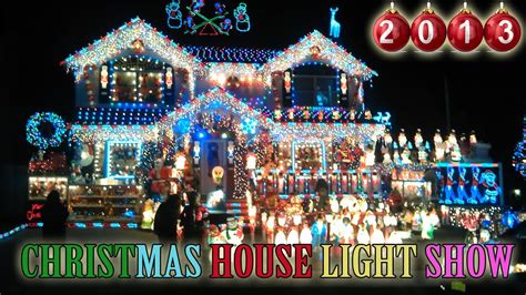 Christmas House Light Show 2013 [Best christmas outdoor decorations in New York] AMAZING! - YouTube