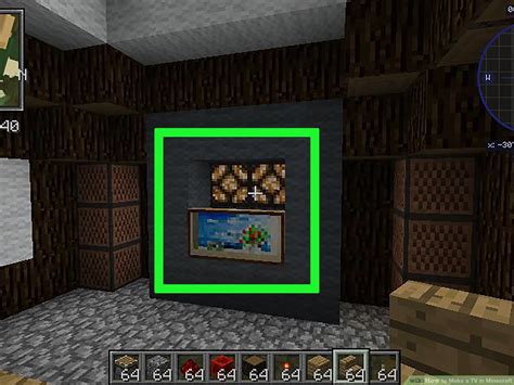 Minecraft Living Room Tv