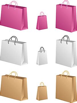 A Pink Bag Empty Plastic Design Vector, Empty, Plastic, Design PNG and ...