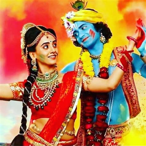 Rukmini Krishn.. | Radha krishna holi, Krishna, Radha krishna photo