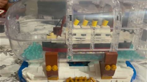 Allupal Titanic Ship in a Bottle Creator Expert Building Kit - YouTube