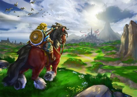 ArtStation - The Legend of Zelda : Breath of the Wild (fan art)