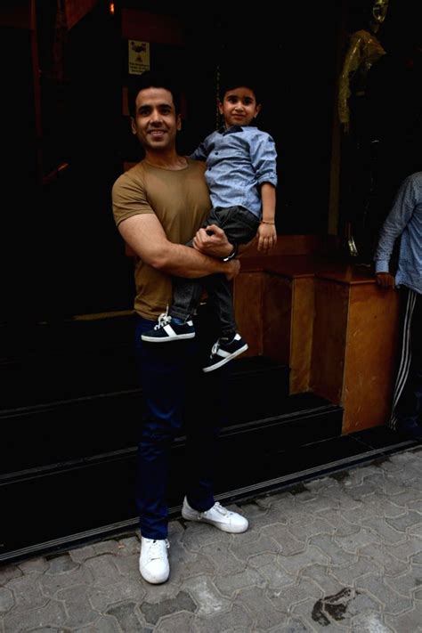 Tusshar Kapoor at son's birthday party