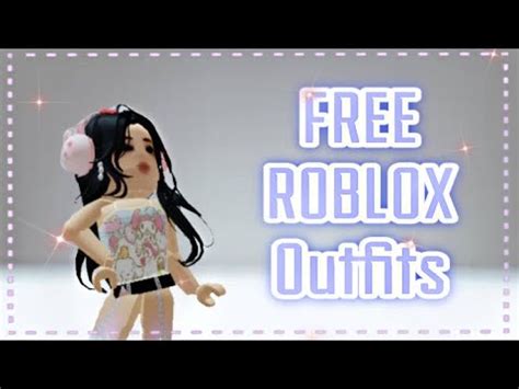 How to make FREE ROBLOX OUTFITS! 2023! 🤩😍 - YouTube