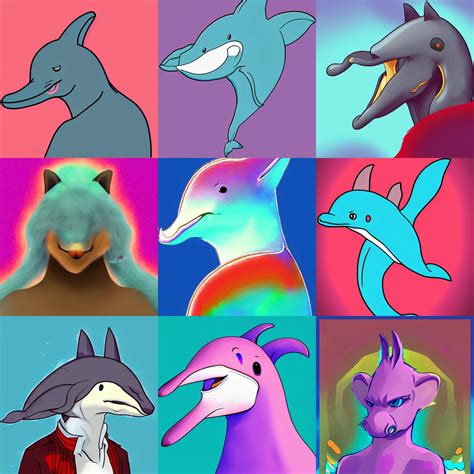 furry art, male anthro dolphin profile picture, | Stable Diffusion | OpenArt