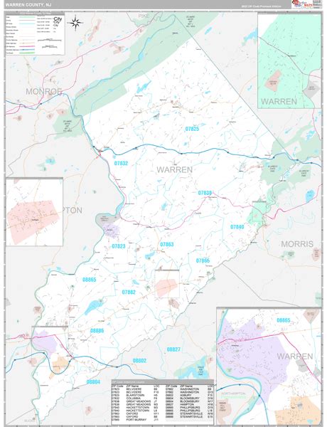 Map Of Warren County Nj - Maping Resources