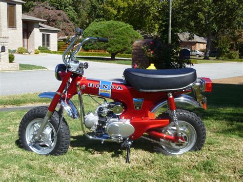 Honda CT70 K1 Candy Ruby Red 3 Speed " Like New"