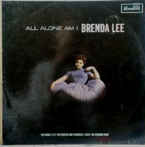 Herberts Oldiesammlung Secondhand LPs Brenda Lee - All Alone Am I (LP)