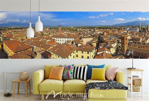 Lucca Tuscany Wallpaper Wall Mural by Magic Murals