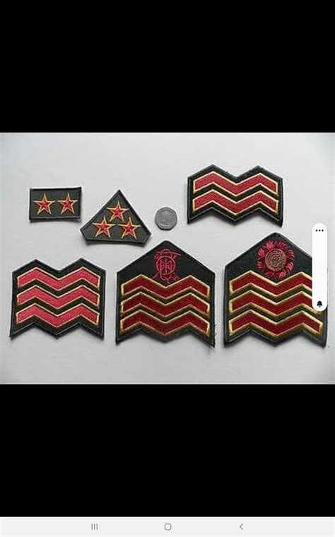 IRISH DEFENCE FORCES rank insignia : r/MilitaryInsignia