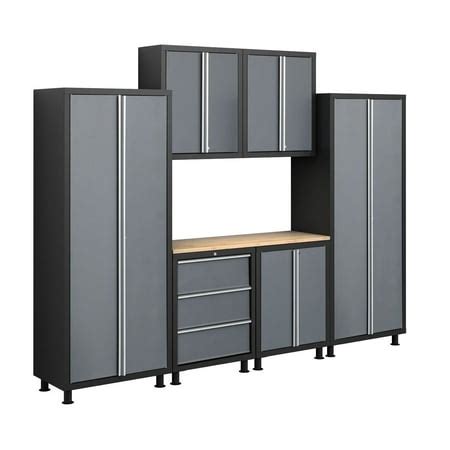 Coleman 7pc Garage Cabinet Set, Grey - Walmart.com