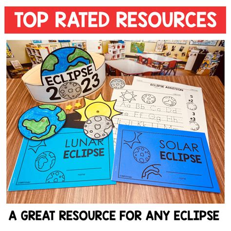 Eclipse Activities | Lunar Eclipse & Solar Eclipse | Solar and Lunar ...