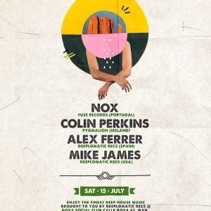 Deeplomatic Summer Series - Nox, Colin Perkins, Alex Ferrer & Mike ...