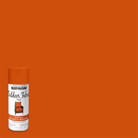 Rust-Oleum 12 oz. Burnt Orange Outdoor Fabric Spray Paint (6 Pack ...