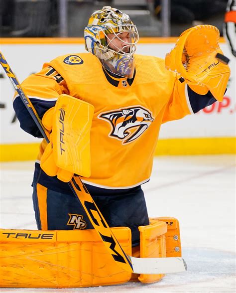 Juuse Saros returns for Nashville Predators; Matt Duchene, Colton Sissons out vs Devils