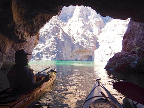 Kayaking into Emerald Cave in Black Canyon - Picture of Four Season ...