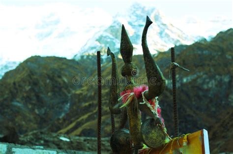 A Holy Weapon of Shiva from Indian Mythology Stock Photo - Image of ...