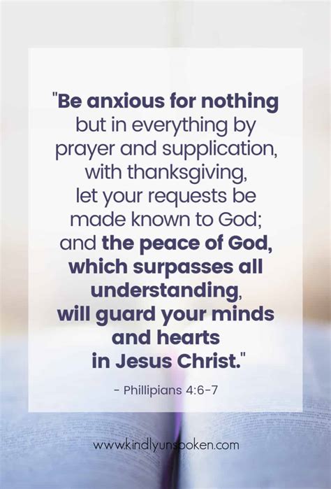 20 Encouraging Bible Verses for Anxiety and Stress - Kindly Unspoken