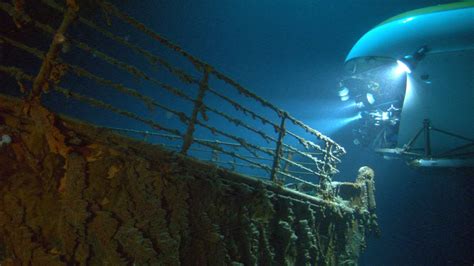 Inside The Real Titanic Underwater