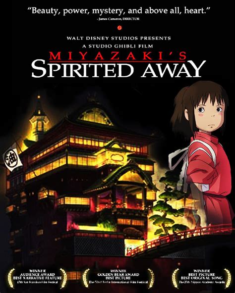 Spirited Away (2001) | Movie Poster and DVD Cover Art