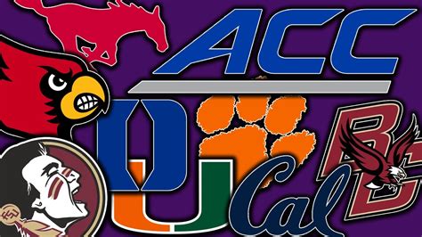 ACC Football - All Logos RANKED - YouTube