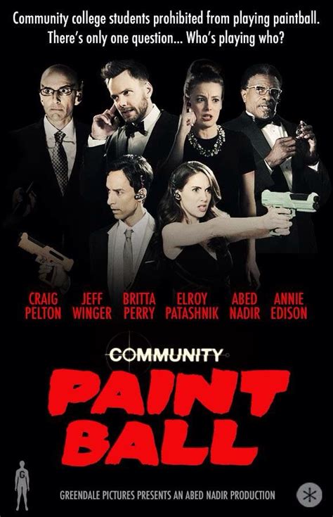 Community Paintball Greendale #SixSeasonsAndAMovie Community Tv Series ...