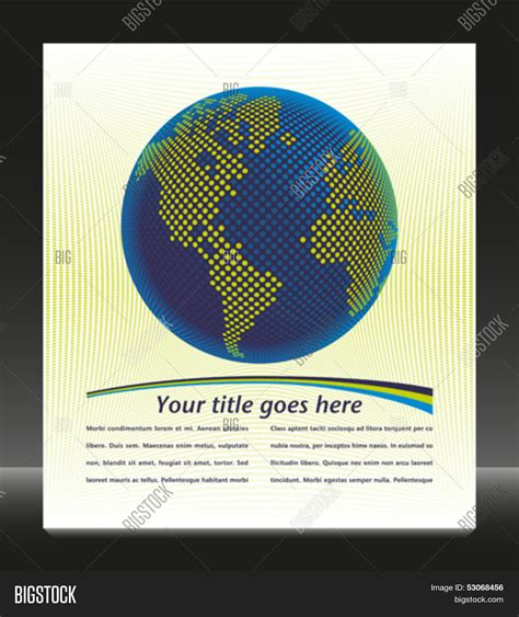 Digital World Map Vector & Photo (Free Trial) | Bigstock