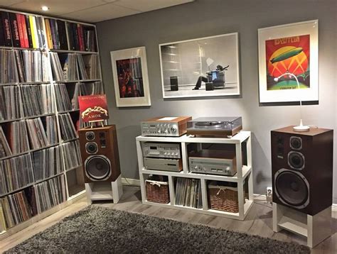 Audiophile Room, Hifi Room, Audio Room, Room Setup, Room Layout, Home Music Rooms, Record Room ...