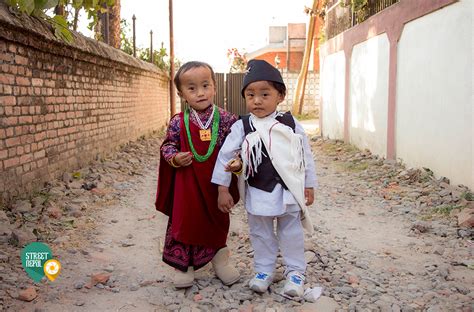 CHILDREN ON TAMU LHOSAR - Street Nepal