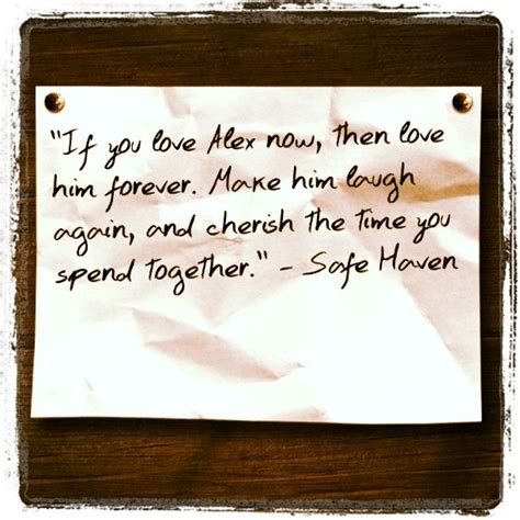 'Safe Haven' quotes