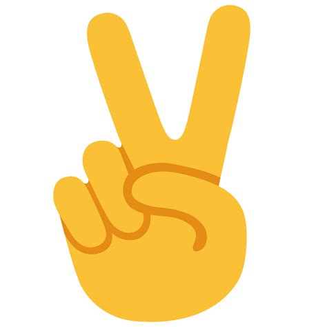 Peace Emoji By Cyberhoe Hand Emoji Peace Sign Emoji Emoji Stickers | Images and Photos finder