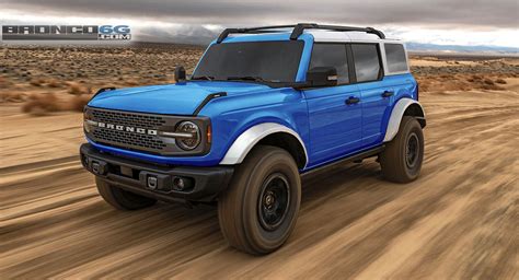 The 2021 Ford Bronco With Sasquatch Pack Gets Rendered In Several ...