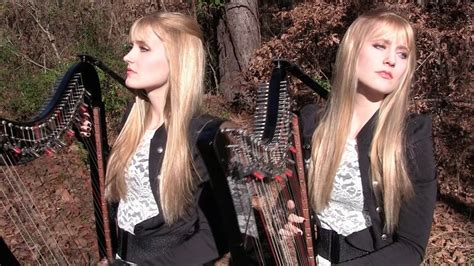 Watch The Harp Twins performing Metallica's "Unforgiven"