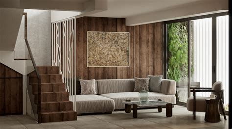 WOOD HOUSE INTERIOR on Behance