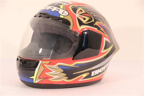 Max Biaggi - Bieffe - motor bike race helmet - Catawiki