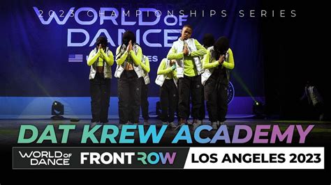 DAT Krew Academy | World of Dance Los Angeles 2023 | Junior Division ...