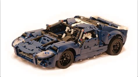 Lego Technic Ford GT40 - 42154 Alternative (B) Model with Instructions - YouTube