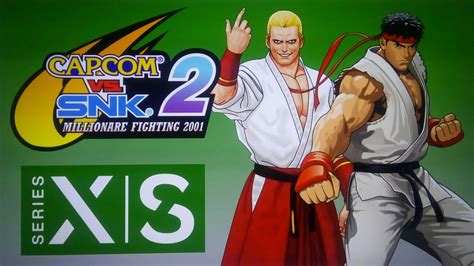 Capcom vs. SNK 2 - Xbox Series/ Xbox One gameplay [Ryu e Geese] - YouTube