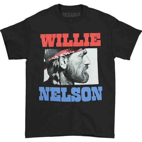 Willie Nelson Willie Nelson Distressed Logo T-shirt 416962 | Rockabilia Merch Store