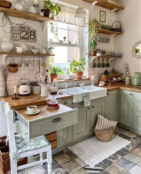 15 Cute Cottage Kitchen Decor Ideas