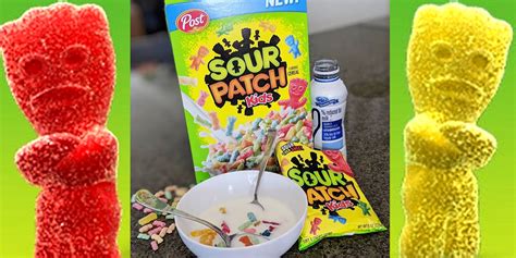 Sour Patch Kids Cereal is Coming