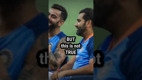 virat and rohit friendship in cricket - YouTube