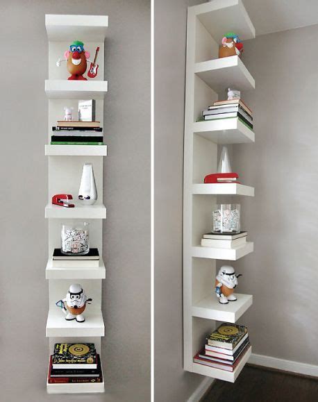 Ikea White Shelves Wall - Book Place Box