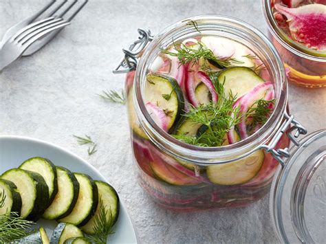 Quick Pickled Zucchini Recipe - Chatelaine