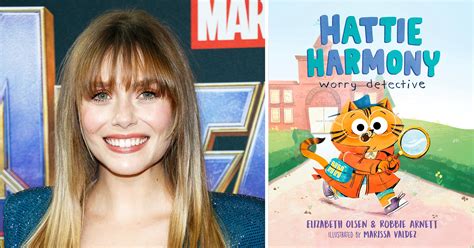 Elizabeth Olsen & Her Husband Wrote Children's Book About Anxiety